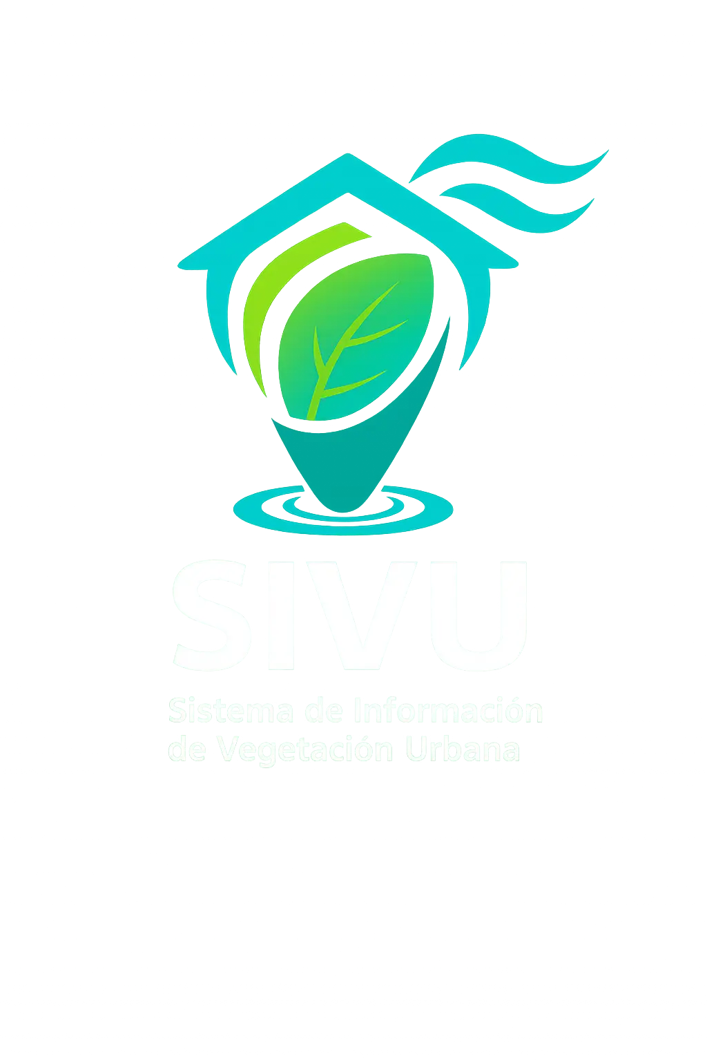 Mapa de SIVU con arbolado y parques